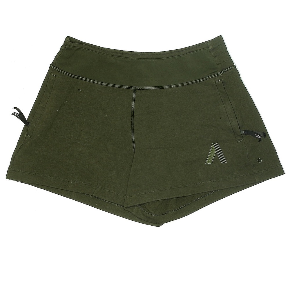 Athleta Allyson Felix Dark Green Women's Athletic Shorts